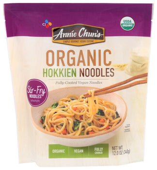 ANNIE CHUNS: Organic Hokkien Noodles, 12 oz