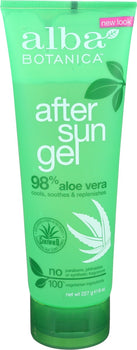 ALBA BOTANICA: After Sun Gel, 8 oz