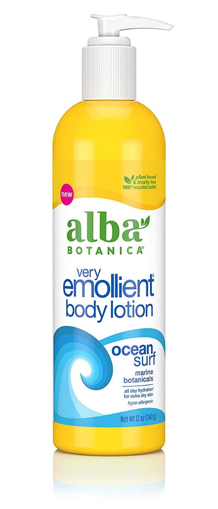 ALBA BOTANICA: Very Emollient Body Lotion Ocean Surf, 12 oz