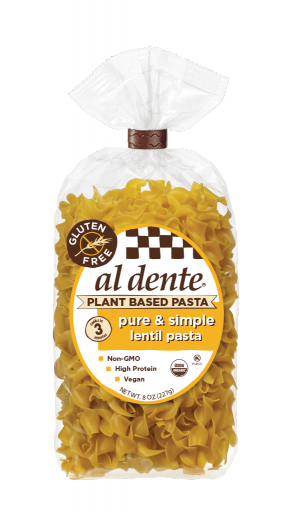 AL DENTE: Pure and Simple Yellow Lentil, 8 oz