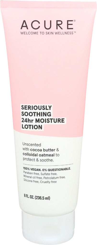 ACURE: Seriously Soothing 24hr Moisture Lotion, 8 fo