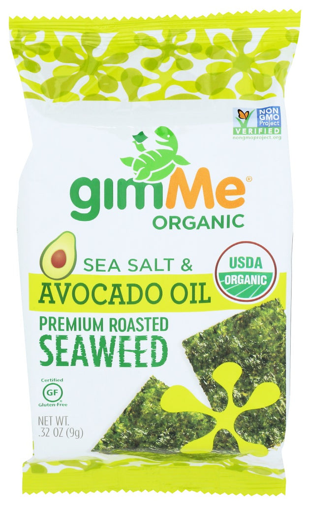 GIMME: Premium Organic Seaweed Sea Salt and Avocado Oil, 0.32 oz