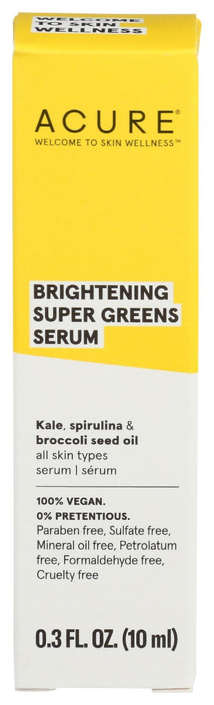 ACURE: Brightening Super Greens Serum, 10 ml