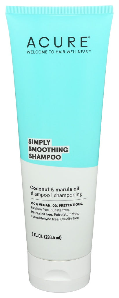 ACURE: Simply Smoothing Shampoo, 8 fo