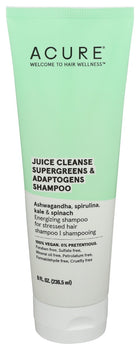 ACURE: Juice Cleanse Supergreens Adaptogens Shampoo, 8 fo