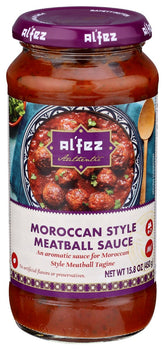 AL FEZ: Moroccan Style Meatball Sauce, 15.8 oz