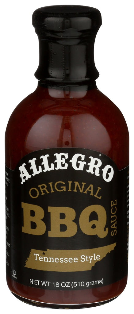 ALLEGRO: Original Bbq Sauce, 18 oz