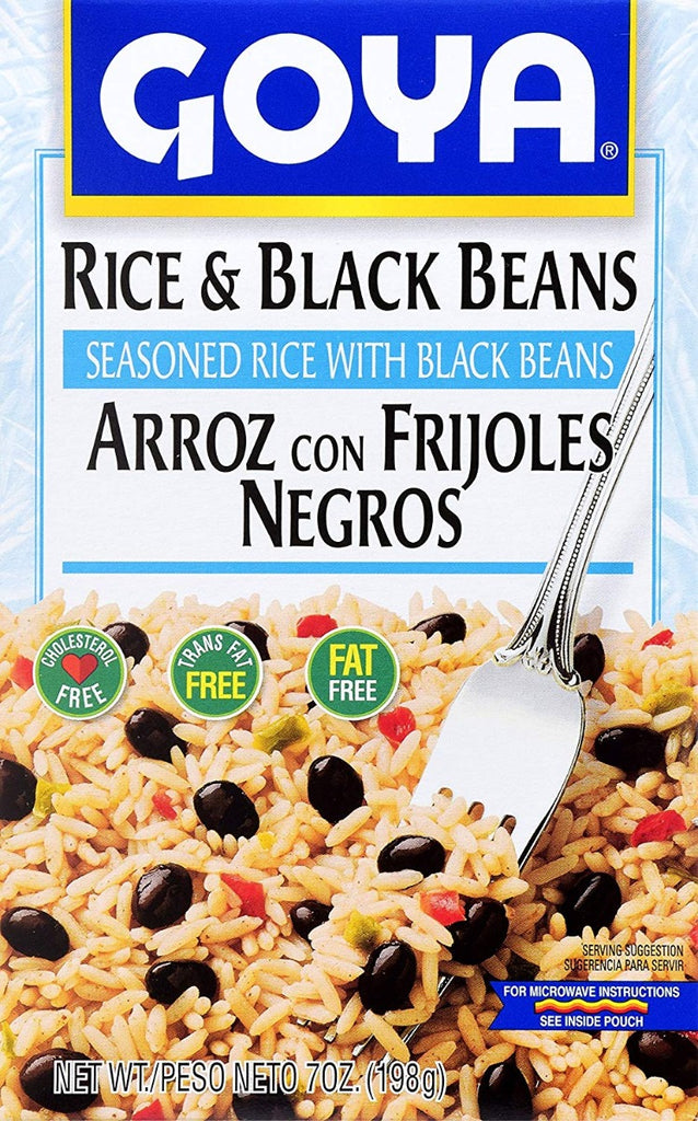 GOYA: Rice & Black Beans Mix, 7 oz