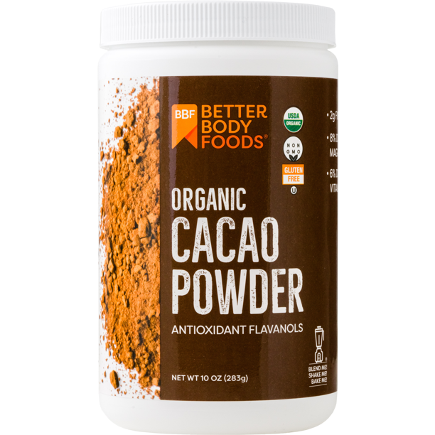 BETTERBODY: Powder Cacao Org, 10 oz