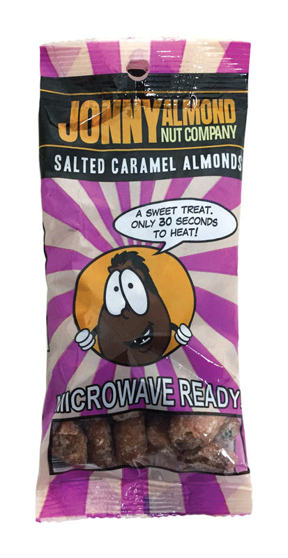 JONNY ALMOND NUT COMPANY: Salted Caramel Almonds, 2.5 oz