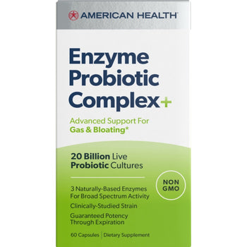 AMERICAN HEALTH: Enzyme Probiotic Complex, 60 cp