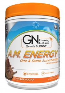 GROWING NATURALS: Shake Am Energy Mocha, 17.8 oz