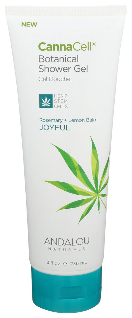 ANDALOU NATURALS: Cannacell Shower Gel Joyful, 8 fo