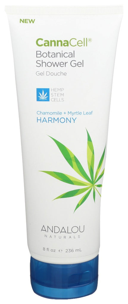 ANDALOU NATURALS: Cannacell Shower Gel Harmony, 8 fo