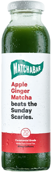 MATCHABAR: Apple Ginger Matcha Tea, 10 fl oz