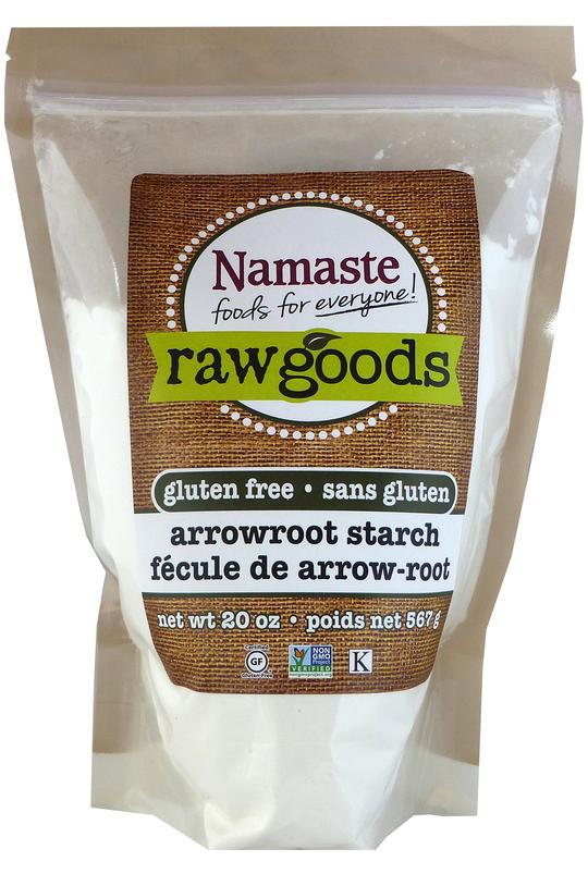 NAMASTE FOODS: Raw Goods Arrowroot Starch, 20 oz