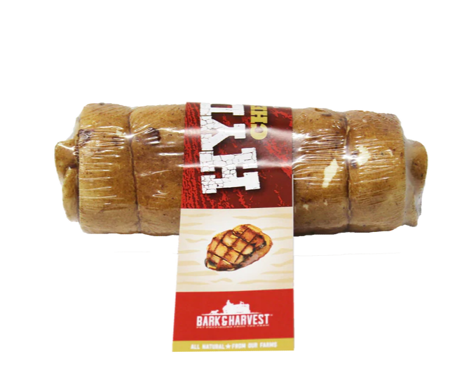 BARK AND HARVEST: Cheek Rolls Beef Flavor, 6 in