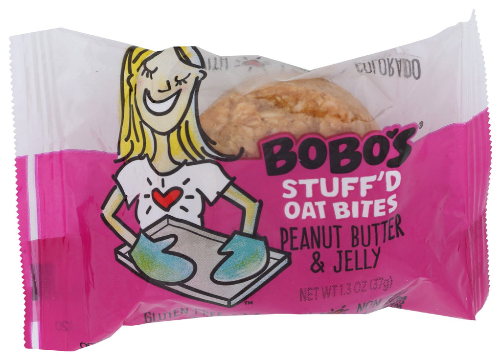 BOBOS OAT BARS: Peanut Butter And Jelly Stuffd Oat Bite, 1.3 oz