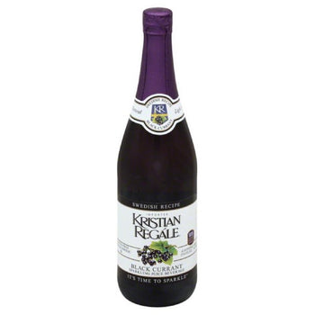 KRISTIAN REGALE: Black Currant Sparkling Juice, 25.4 oz