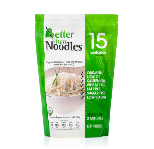 BETTER THAN NOODLES: Organic Konnyaku Noodles, 14 oz