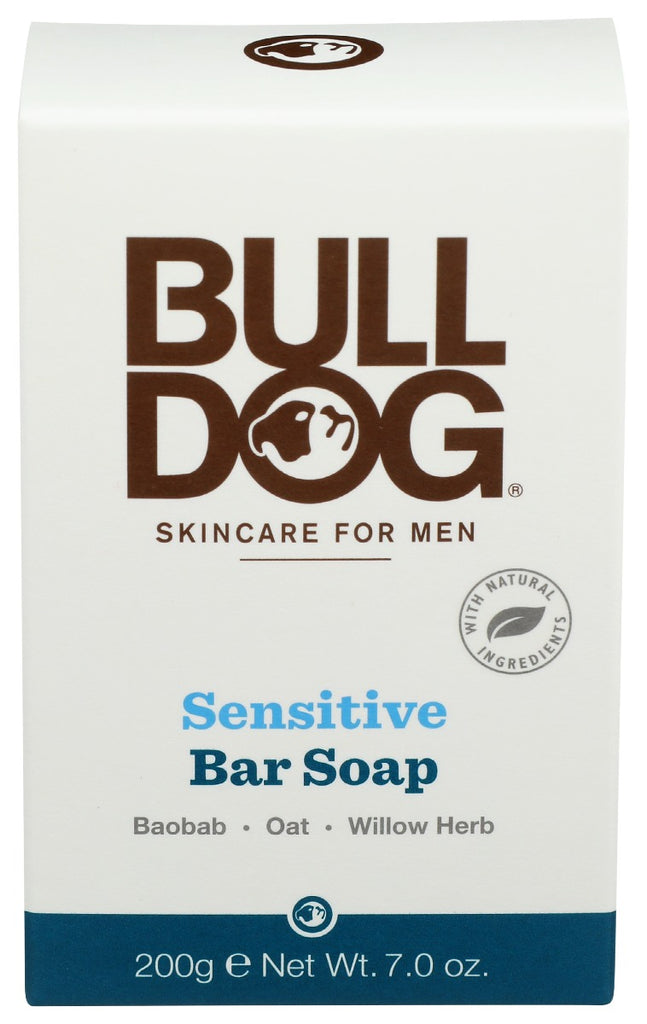 BULLDOG: Sensitive Soap Bar, 7 oz