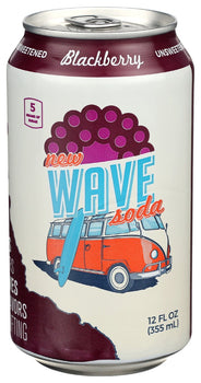 WAVE SODA: Blackberry, 12 fo