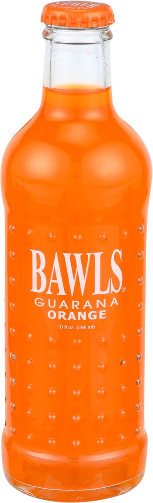 BAWLS GUARANA: Mandarin Orange Soda, 10 oz