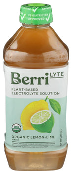 BERRI LYTE: Organic Lemon Lime, 1 lt