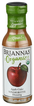 BRIANNAS: Organic Apple Cider Vinaigrette, 10 oz