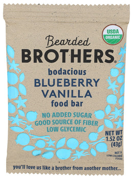 BEARDED BROTHERS: Bodacious Blueberry Vanilla Bar, 1.52 oz