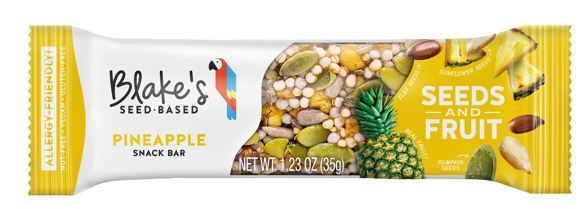 BLAKES SEED BASED: Pineapple Snack Bar, 1.23 oz