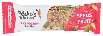 BLAKES SEED BASED: Raspberry Snack Bar, 1.23 oz