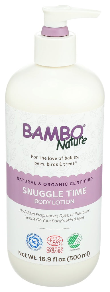 BAMBO NATURE: Snuggle Time Body Lotion, 16.9 oz