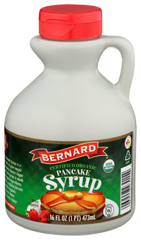 BERNARD: Organic Pancake Syrup, 16 fo