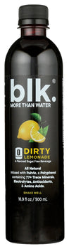 BLK: Dirty Lemonade Water, 16.9 fo