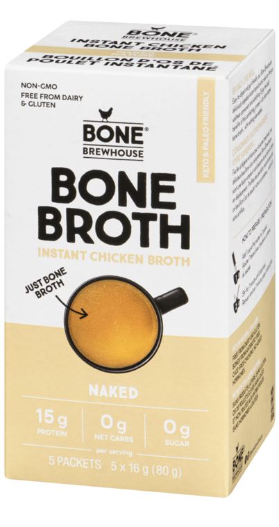 BONE BREWHOUSE: Naked Chicken Bone Broth, 2.82 oz