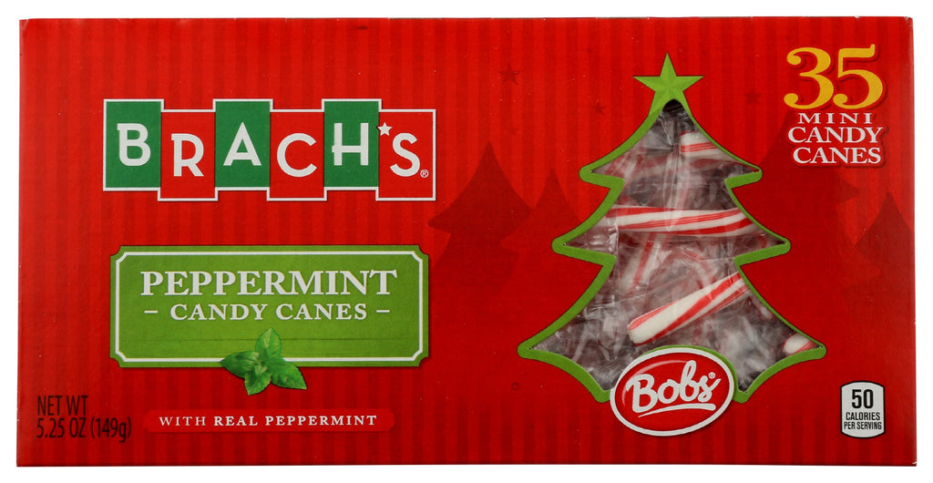 BRACHS: Peppermint Mini Candy Canes, 5.25 oz