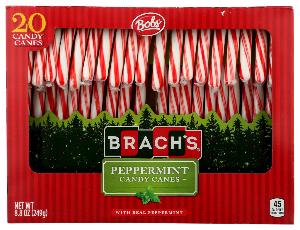 BRACHS: Peppermint Candy Canes 20 Ct, 8.8 oz