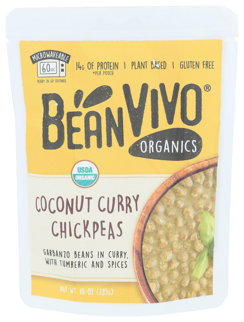 BEANVIVO: Coconut Curry Chickpeas, 10 oz