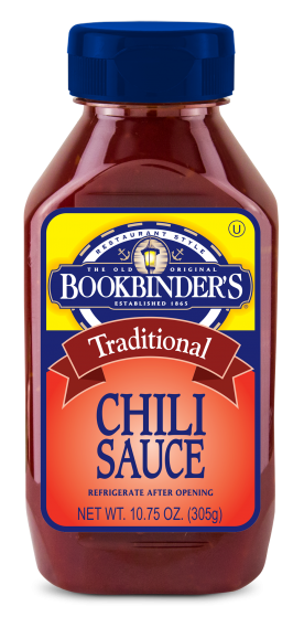 BOOKBINDERS: Chili Sauce, 10.75 oz