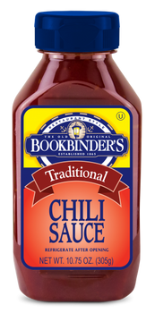 BOOKBINDERS: Chili Sauce, 10.75 oz