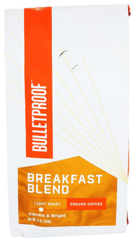 BULLETPROOF: Light Roast Ground Coffee, 12 oz