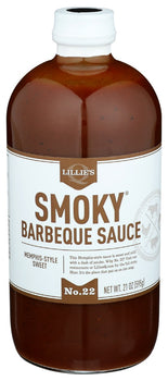 LILLIES Q: Smoky Barbeque Sauce, 21 oz