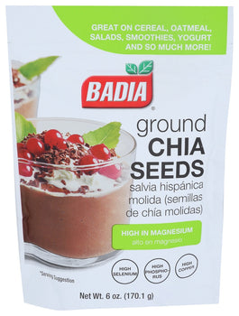 BADIA: Chia Seeds Ground, 6 oz