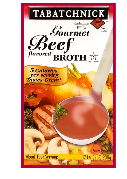 TABATCHNICK: Gourmet Beef Broth, 32 oz