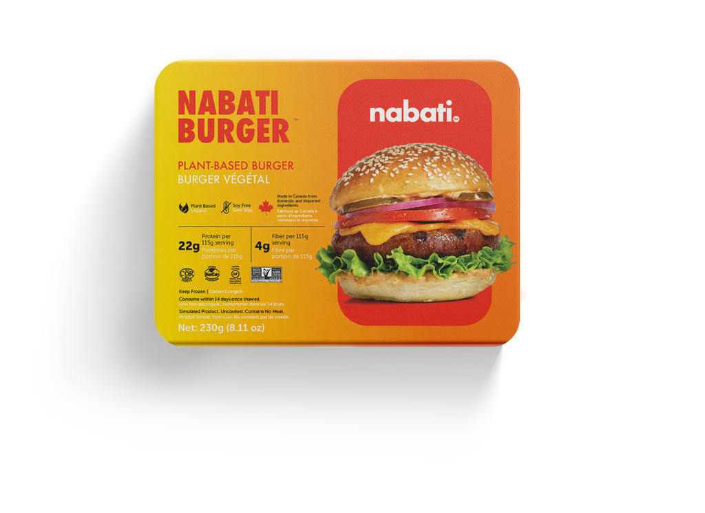 NABATI: Plant Based Burger, 8.11 oz