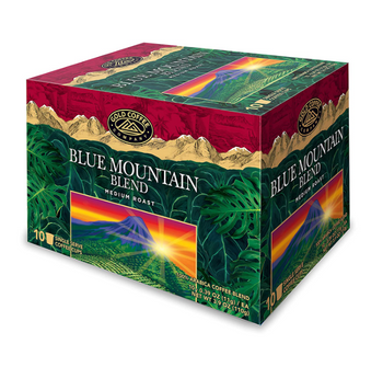 BLUE MOUNTAIN BLEND: Single Serve Cup Coffee, 10 cu