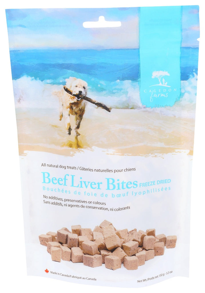 CALEDON FARMS: Beef Liver Bites, 5.3 oz