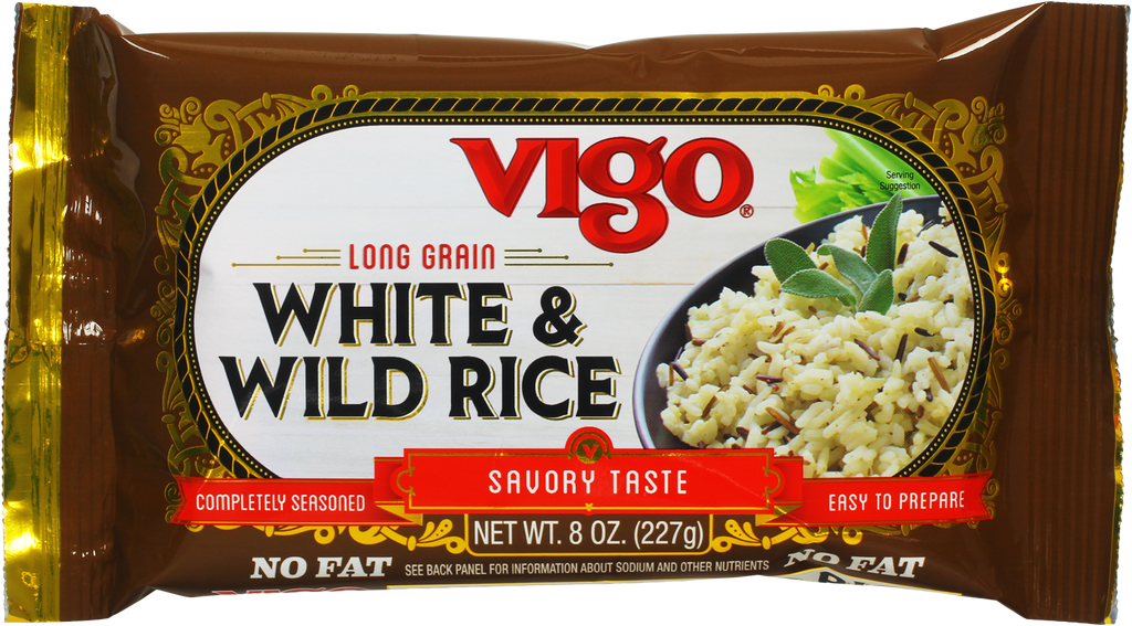 VIGO: Rice Dnnr Wht Wld Herb, 8 oz