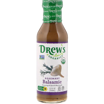 DREWS: Rosemary Balsamic Organic Dressing, 12 oz